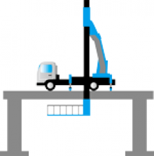 大型ウレタン車輪